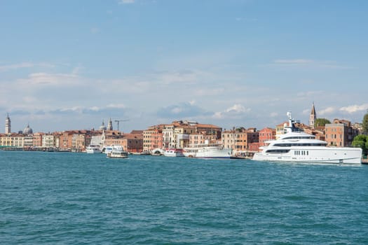 discovery of the city of Venice and its small canals and romantic alleys, Italy