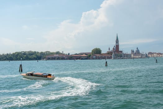 discovery of the city of Venice and its small canals and romantic alleys, Italy