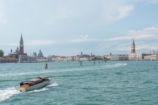 discovery of the city of Venice and its small canals and romantic alleys, Italy