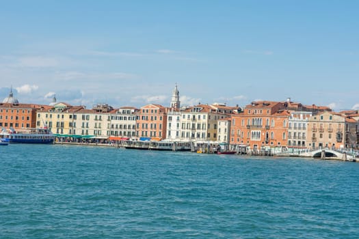 discovery of the city of Venice and its small canals and romantic alleys, Italy