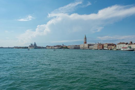 discovery of the city of Venice and its small canals and romantic alleys, Italy