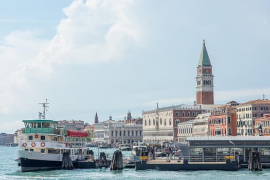 discovery of the city of Venice and its small canals and romantic alleys, Italy