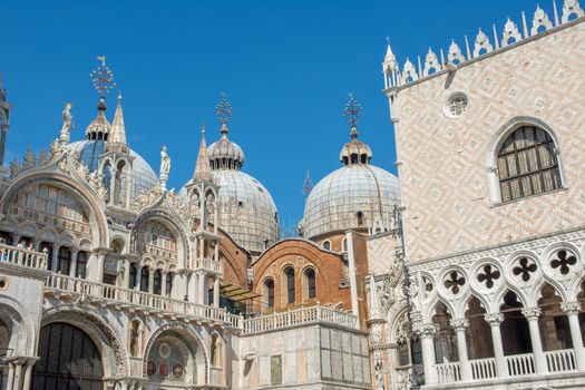 discovery of the city of Venice and its small canals and romantic alleys, Italy