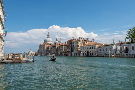 discovery of the city of Venice and its small canals and romantic alleys, Italy