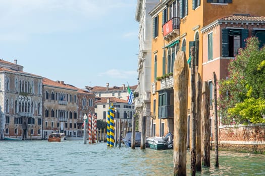 discovery of the city of Venice and its small canals and romantic alleys, Italy