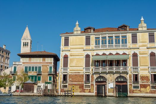 discovery of the city of Venice and its small canals and romantic alleys, Italy