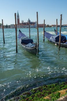 discovery of the city of Venice and its small canals and romantic alleys, Italy