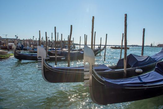 discovery of the city of Venice and its small canals and romantic alleys, Italy