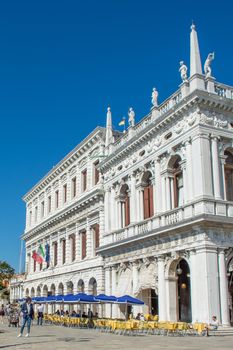 discovery of the city of Venice and its small canals and romantic alleys, Italy