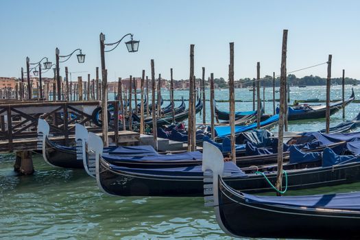 discovery of the city of Venice and its small canals and romantic alleys, Italy