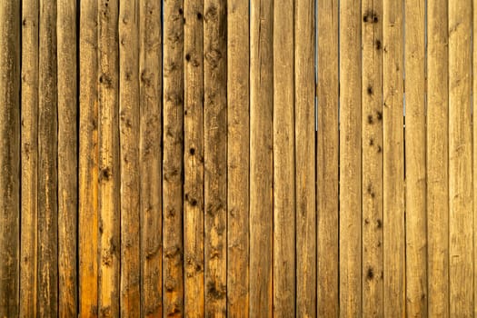 Natural background of wooden boards in natural lighting.