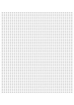 Grid paper. Dotted grid on white background. Abstract dotted transparent illustration with dots. White geometric pattern for school, copybooks, notebooks, diary, notes, banners, print, books