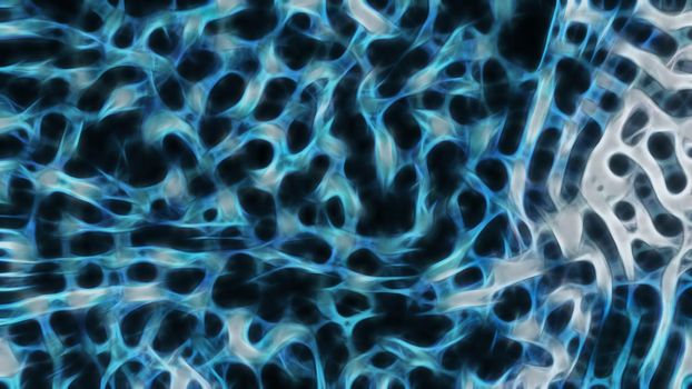 Abstract fractal blue background with a fancy pattern. For design and network