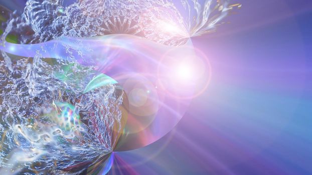 Abstract futuristic blue background. For design and networking.
