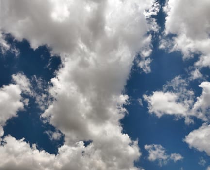 clear blue sky background, clouds with background