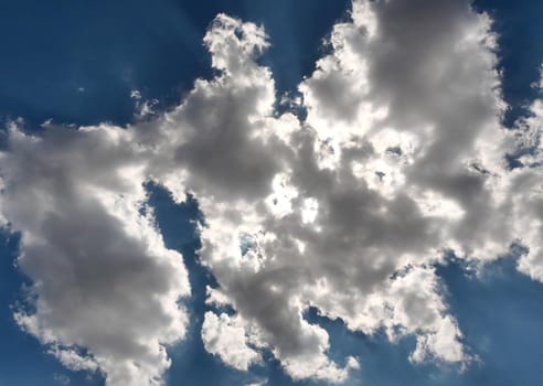 clear blue sky background, clouds with background