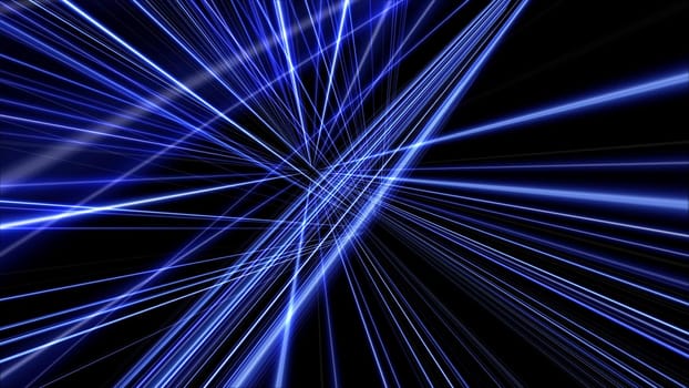 3d lines light neon background abstract render illustration