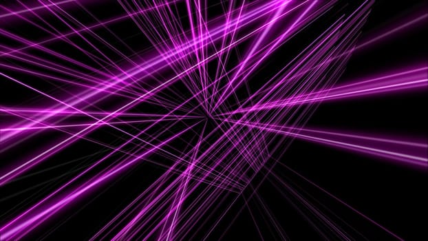 3d lines light neon background abstract render illustration