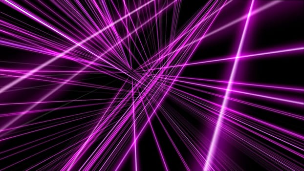 3d lines light neon background abstract render illustration