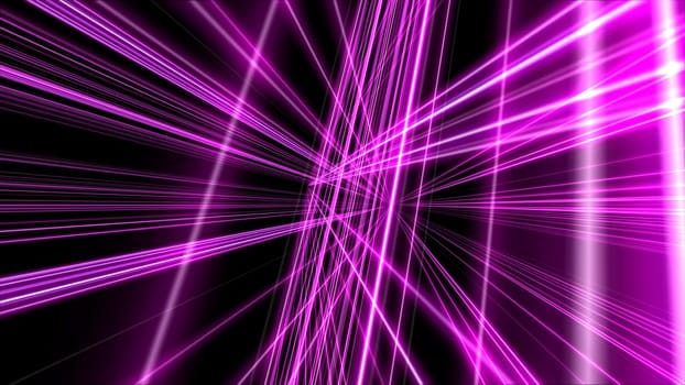 3d lines light neon background abstract render illustration