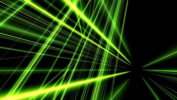 3d lines light neon background abstract render illustration