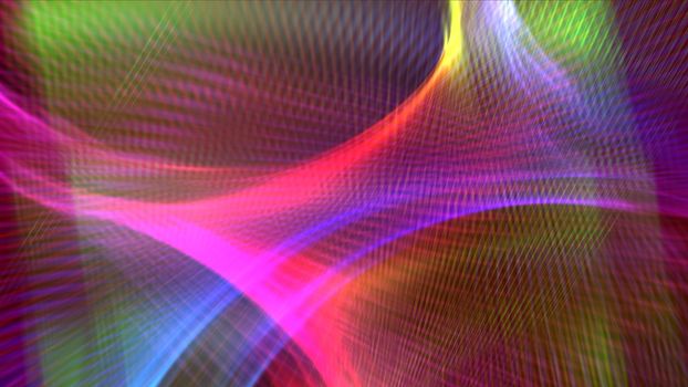 abstract background line light wave colorful illustration render