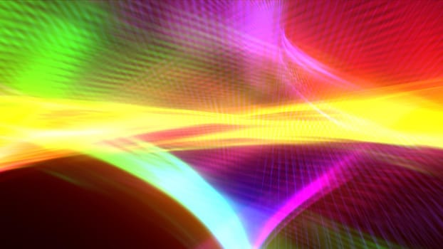 abstract background line light wave colorful illustration render