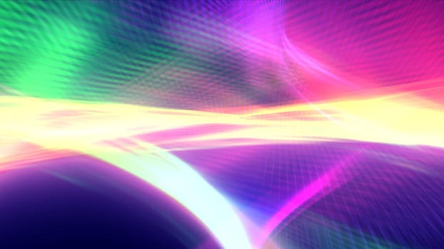 abstract background line light wave colorful illustration render