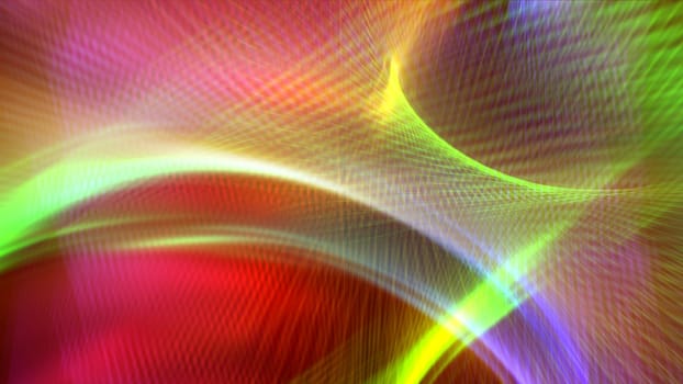 abstract background line light wave colorful illustration render