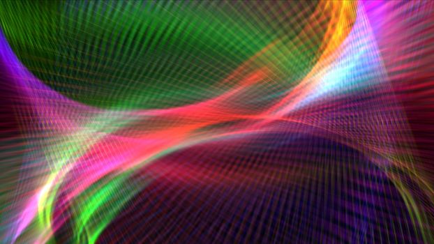 abstract background line light wave colorful illustration render