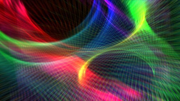 abstract background line light wave colorful illustration render