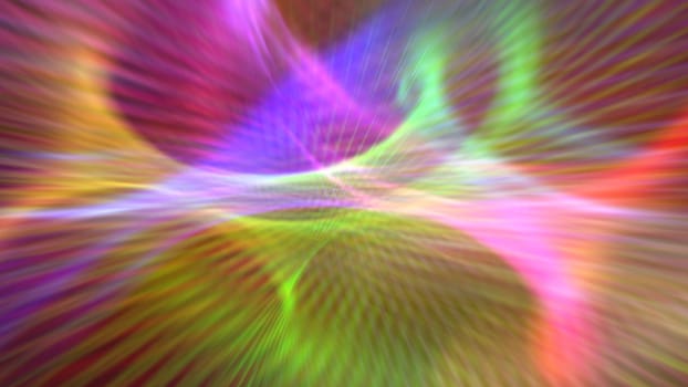 abstract background line light wave colorful illustration render