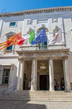 discovery of the city of Venice and its small canals and romantic alleys, Italy