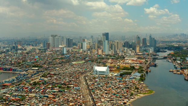 Makati City is one of the most developed business district of Metro Manila and the entire Philippines. Travel vacation concept