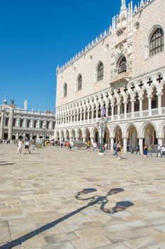 discovery of the city of Venice and its small canals and romantic alleys, Italy