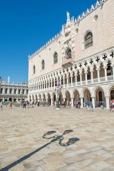 discovery of the city of Venice and its small canals and romantic alleys, Italy