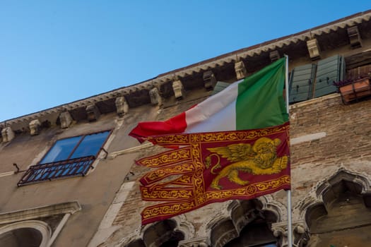 discovery of the city of Venice and its small canals and romantic alleys, Italy