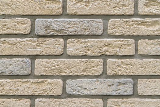 masonry wall paving stones as a background close up