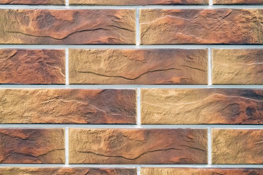 masonry wall paving stones as a background close up