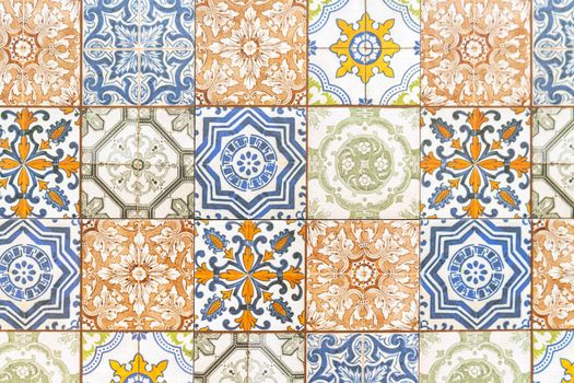 masonry wall paving stones as a background close up
