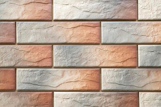 masonry wall paving stones as a background close up