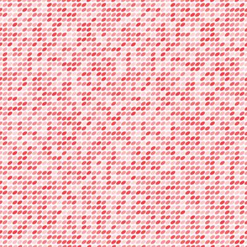 Abstract fashion polka dots background. White seamless pattern with pink gradient circles. Template design for invitation, poster, card, flyer, banner, textile, fabric