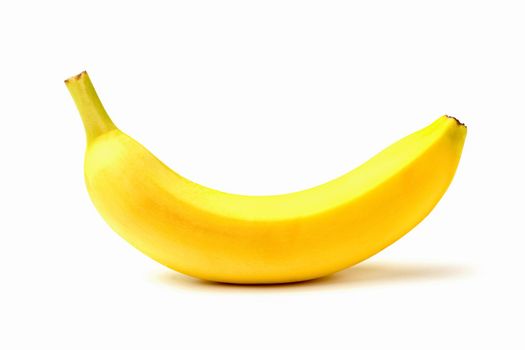 banana on a white background close-up.isolate. High quality photo