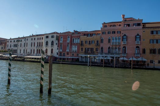 discovery of the city of Venice and its small canals and romantic alleys, Italy