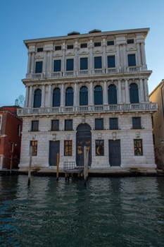 discovery of the city of Venice and its small canals and romantic alleys, Italy