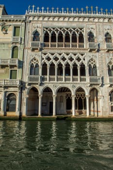 discovery of the city of Venice and its small canals and romantic alleys, Italy