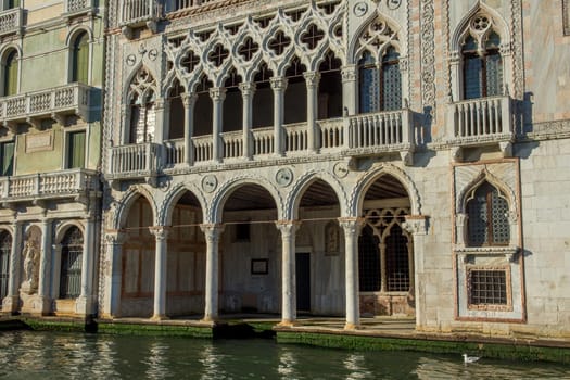 discovery of the city of Venice and its small canals and romantic alleys, Italy