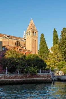discovery of the city of Venice and its small canals and romantic alleys, Italy