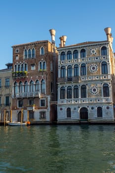 discovery of the city of Venice and its small canals and romantic alleys, Italy