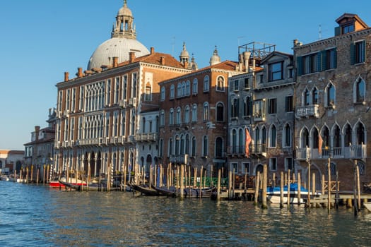 discovery of the city of Venice and its small canals and romantic alleys, Italy